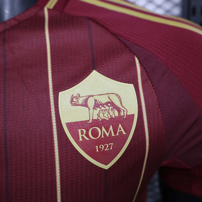 2024/2025 Player Version Roma Home Soccer Jersey