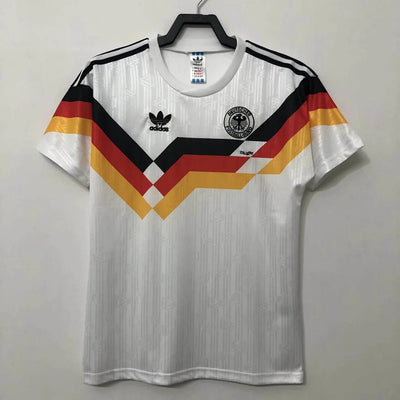 1990 Retro Soccer Jersey Germany Home - DripJerseys