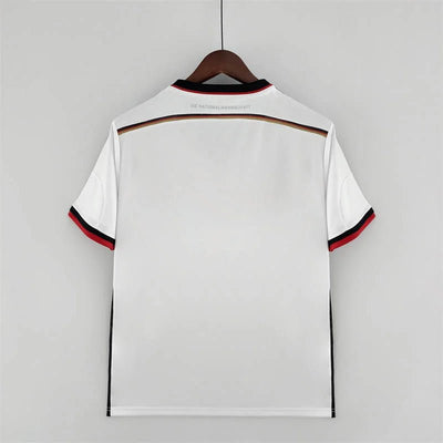 2014 Retro Germany Home Soccer Jersey - DripJerseys