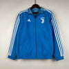 2023 - 2024 Juventus Reversible Windbreaker Blue Soccer Jersey - DripJerseys