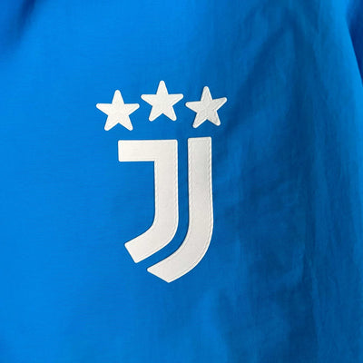 2023-2024 Juventus Reversible Windbreaker Blue Soccer Jersey