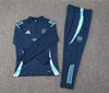 2024/2025 Arsenal Half-Pull Training Suit Royal blue Football Shirt