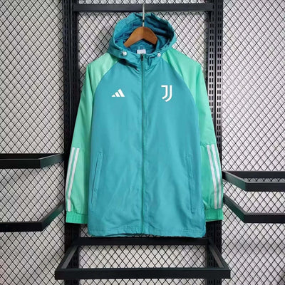 2023/2024 Juventus Windbreaker Light green Edge