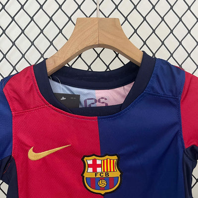 Maglia da calcio Barcellona Home 2024/2025 Taglia per bambini